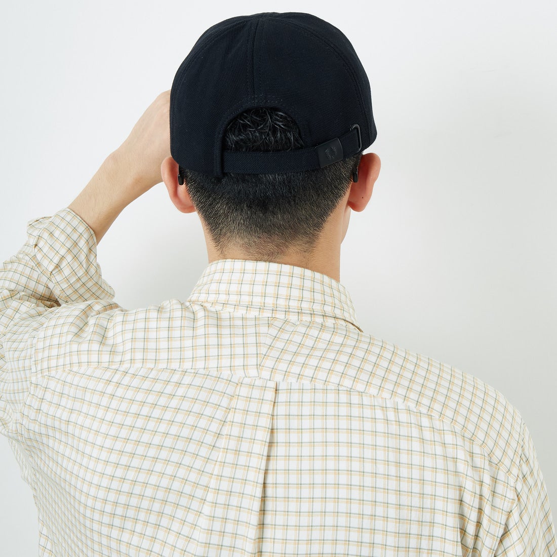 FRED PERRY [フレッドペリー] ピケクラシックキャップ [HW2295] U12 BLK/DR