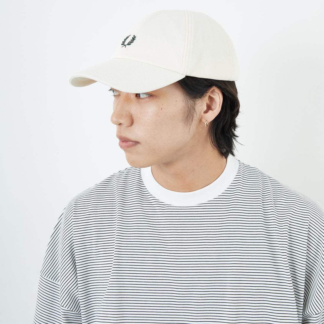 FRED PERRY [フレッドペリー] ピケクラシックキャップ [HW2295] 13B ECR/GR