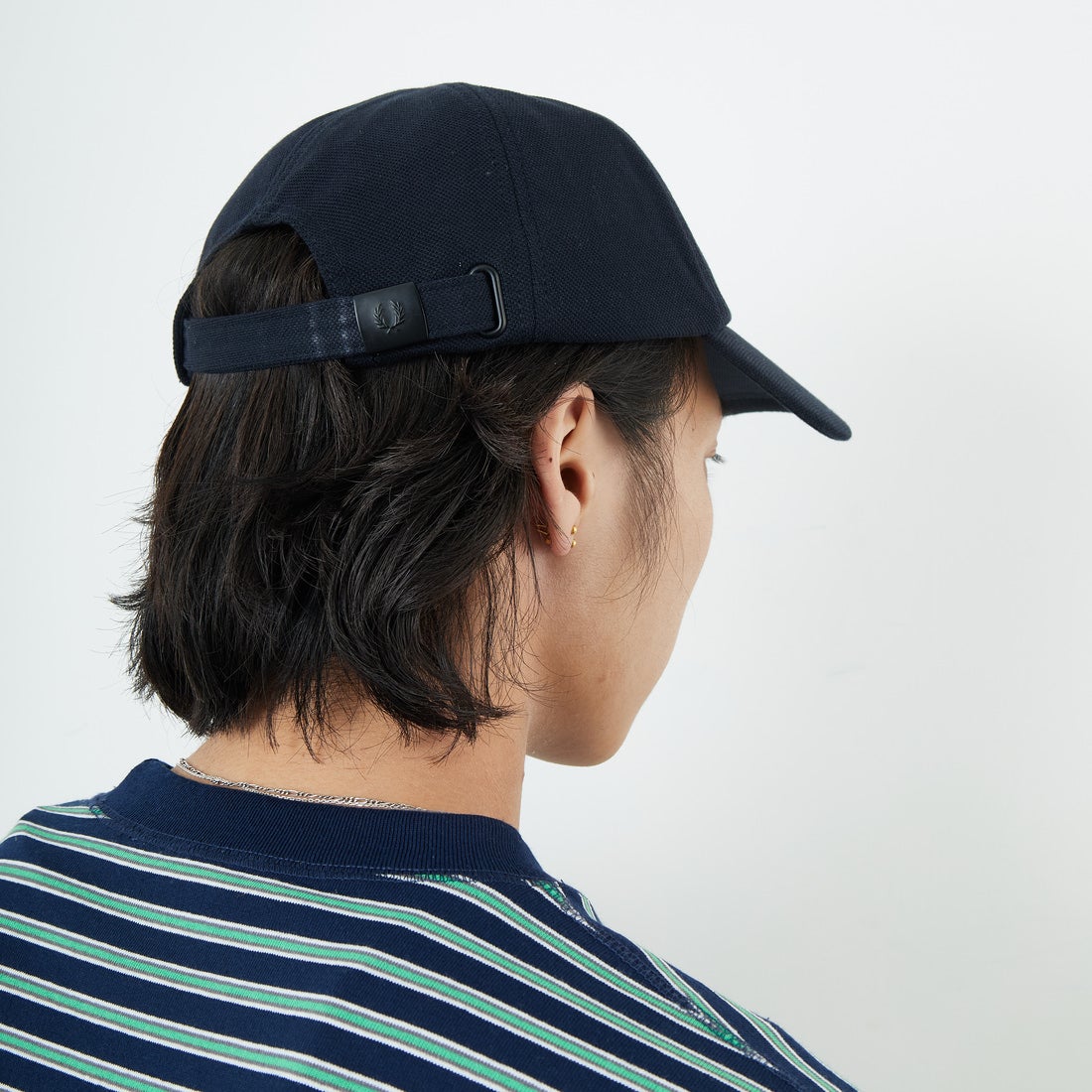 FRED PERRY [フレッドペリー] ピケクラシックキャップ [HW2295] 267 NVY/SN