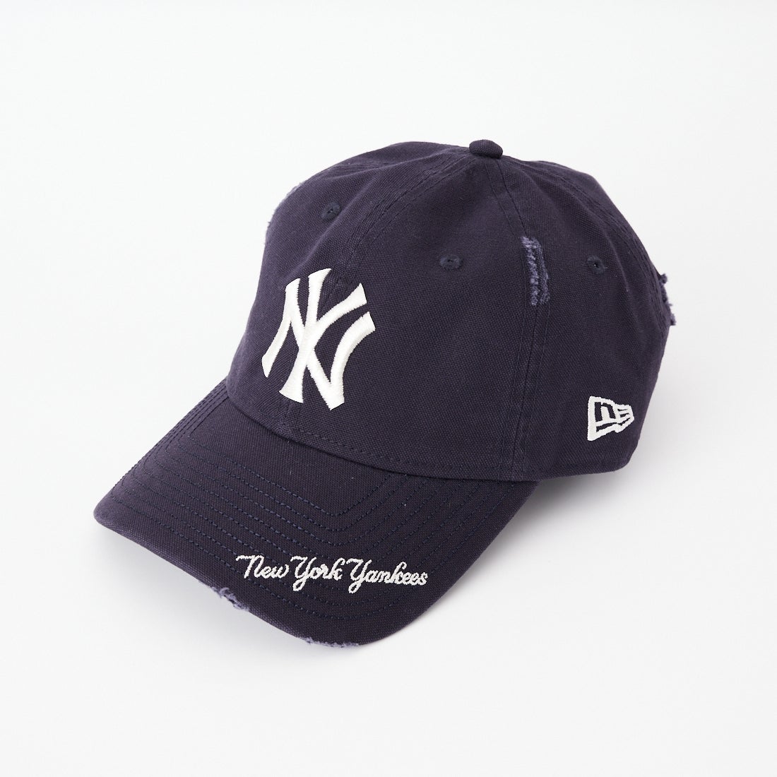 NEW ERA [ニューエラ] 9TWENTY MLB バイザーロゴ ダメージ ニューヨーク･ヤンキース [14745044] NVY
