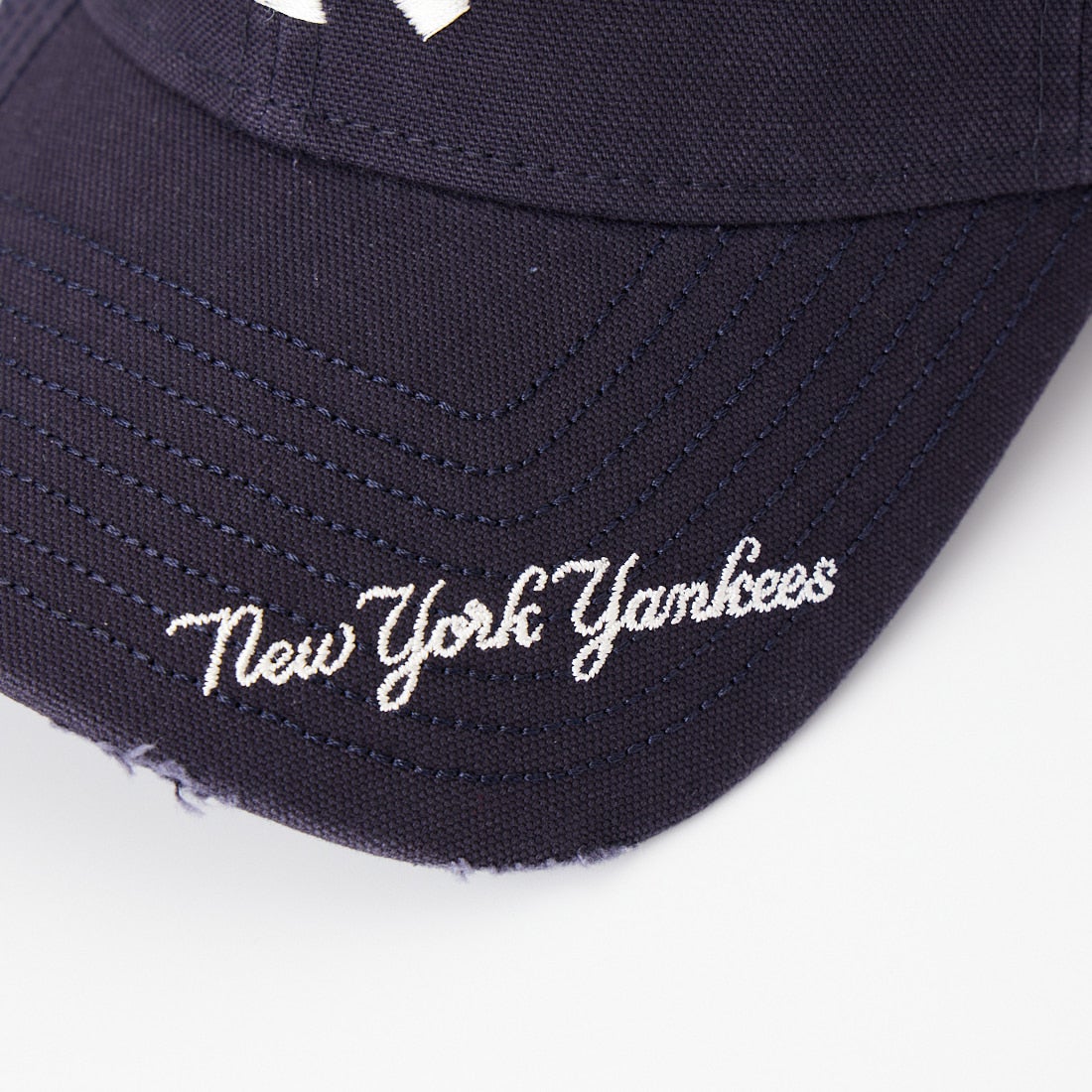 NEW ERA [ニューエラ] 9TWENTY MLB バイザーロゴ ダメージ ニューヨーク･ヤンキース [14745044] NVY