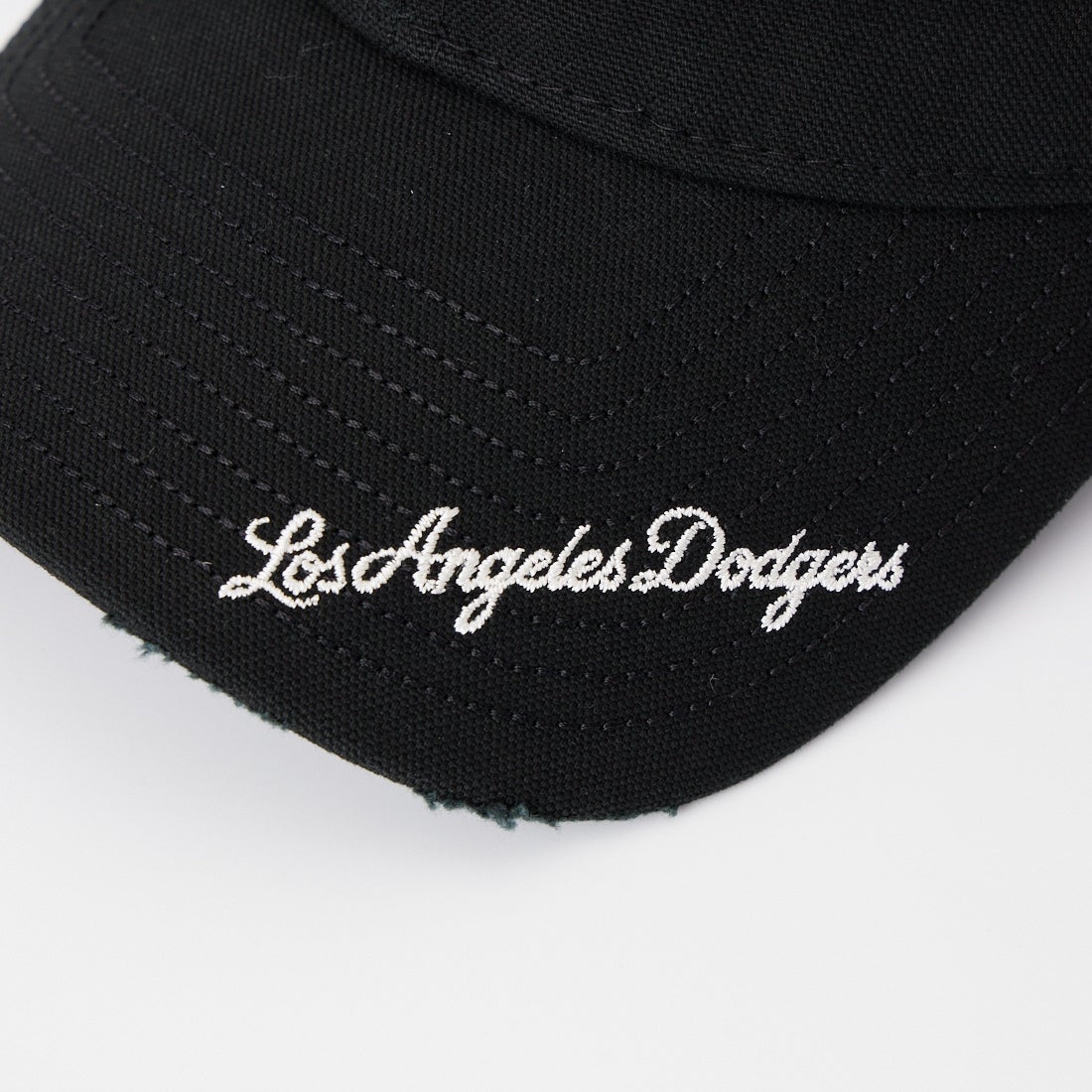 NEW ERA [ニューエラ] 9TWENTY MLB バイザーロゴ ダメージ ロサンゼルス・ドジャース [14745079] BLK