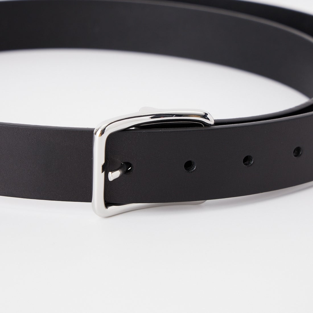 LEFIJE COW ベルト　黒 LEFIJEのレザーバックルベルト COW | 送料無料|BLACK | COW | DANJO