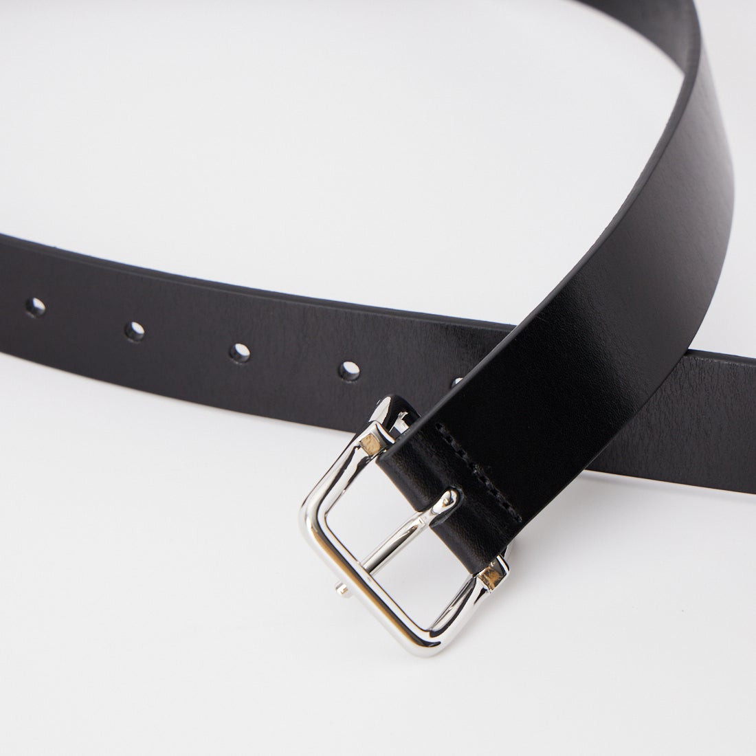 LEFIJE [レフィエ] Cow カウレザーベルト [M4925A] 01 BLACK