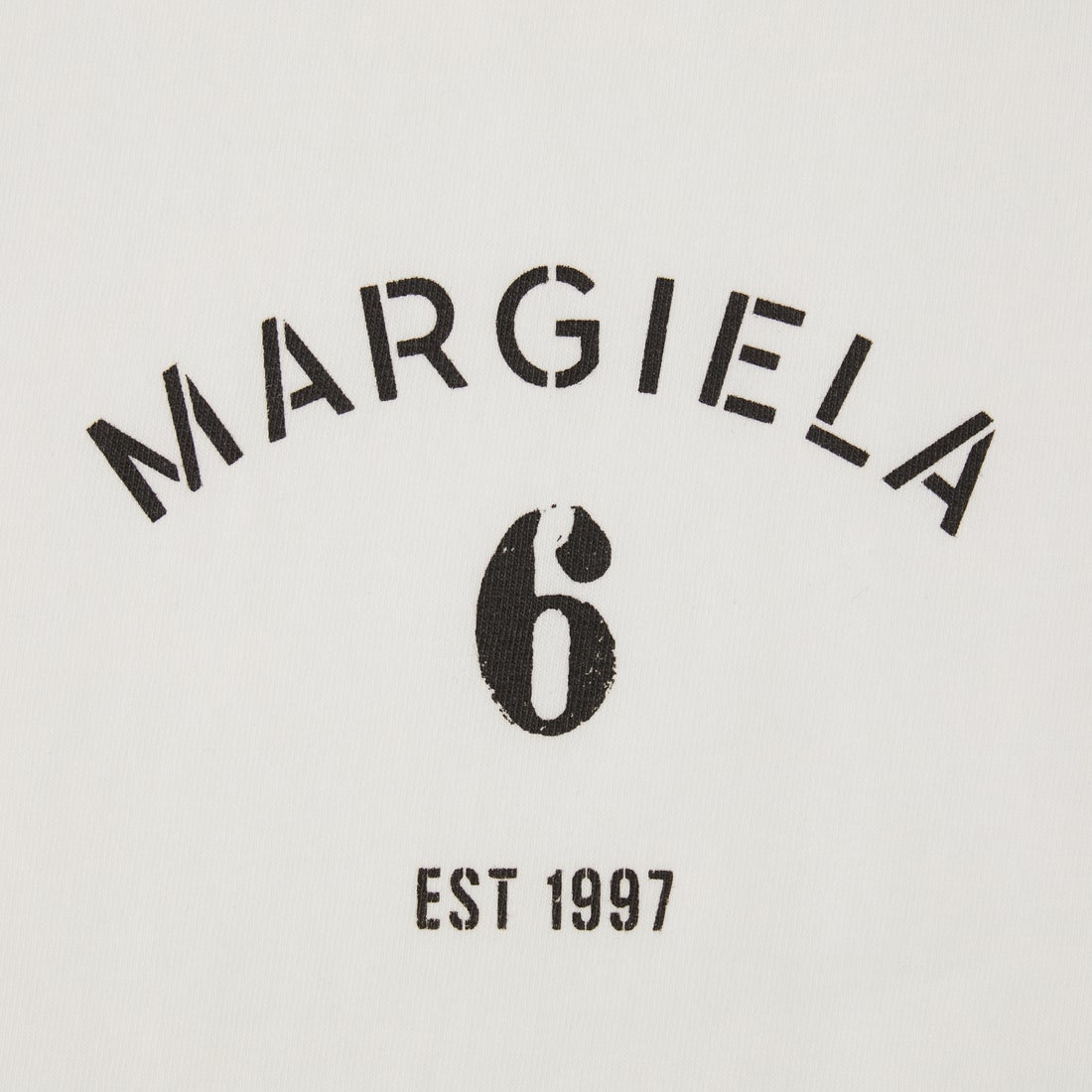 MM6 Maison Margiela [エムエムシックス メゾン マルジェラ] シグネチャー ジャージーTシャツ [S62GD0216-M20048] 101 OFF WH