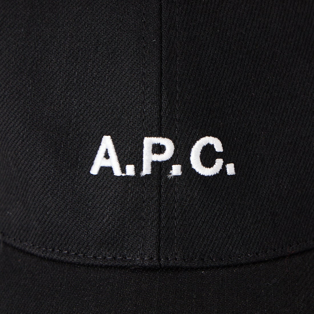 A.P.C. [アー・ペー・セー] CHARLIE キャスケット [CASQUETTE-CHARLIE] 99 NOIR