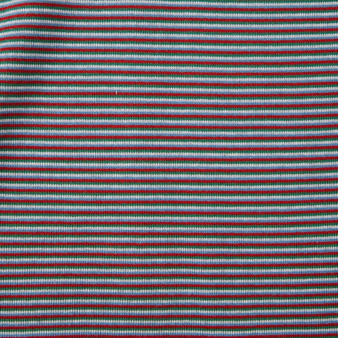 RYE TENDER [ライテンダー] DOMAR UネックTシャツ [010672600] MLT STRIPE