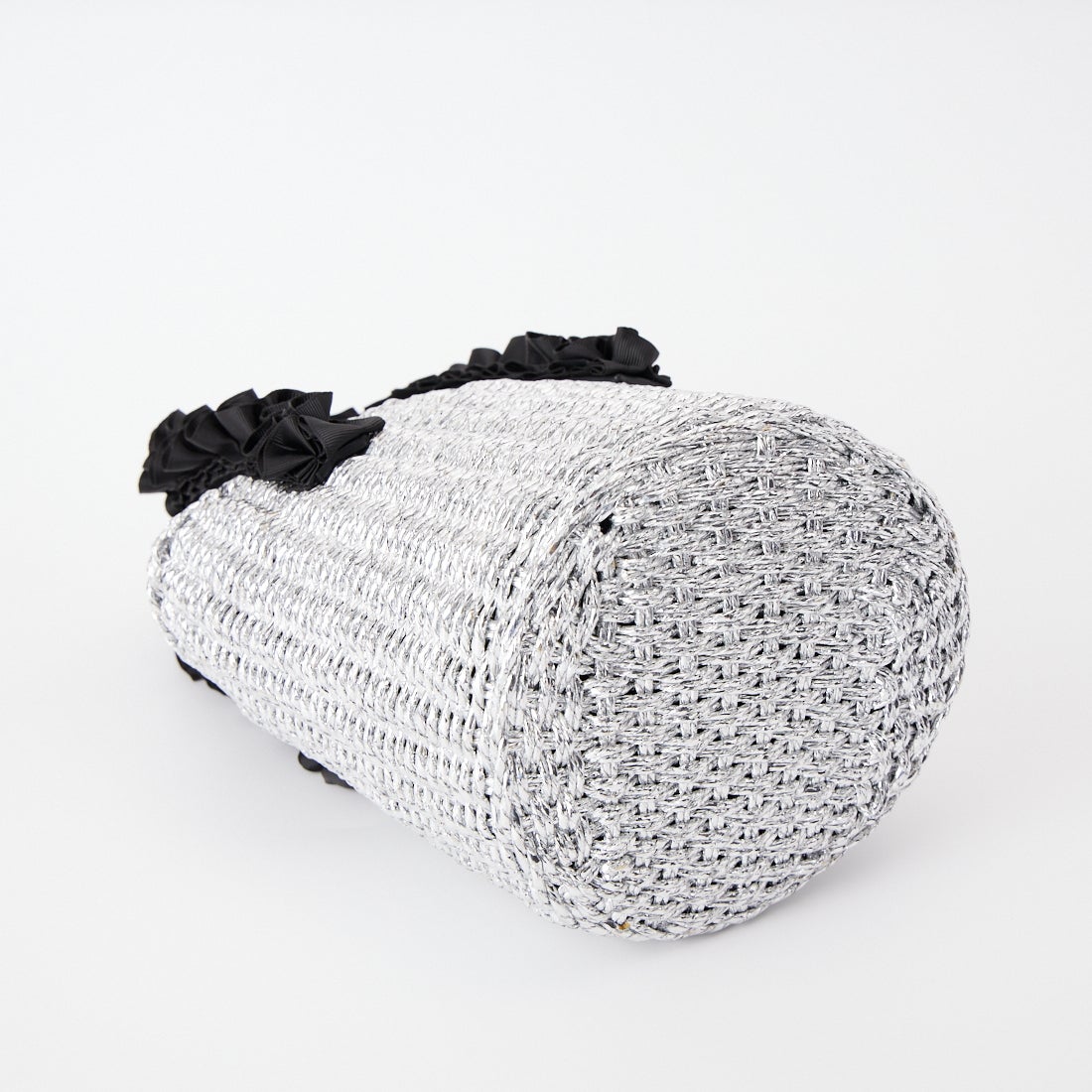 CACHELLIE [カシェリエ] メタリックフリルトートバッグ [C8892] SILVER