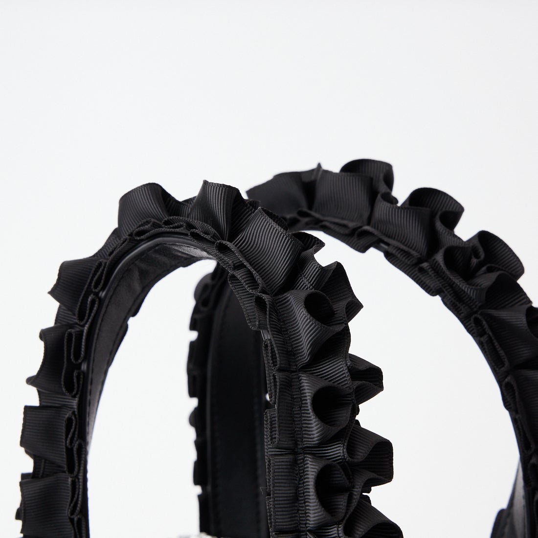 CACHELLIE [カシェリエ] メタリックフリルトートバッグ [C8892] SILVER