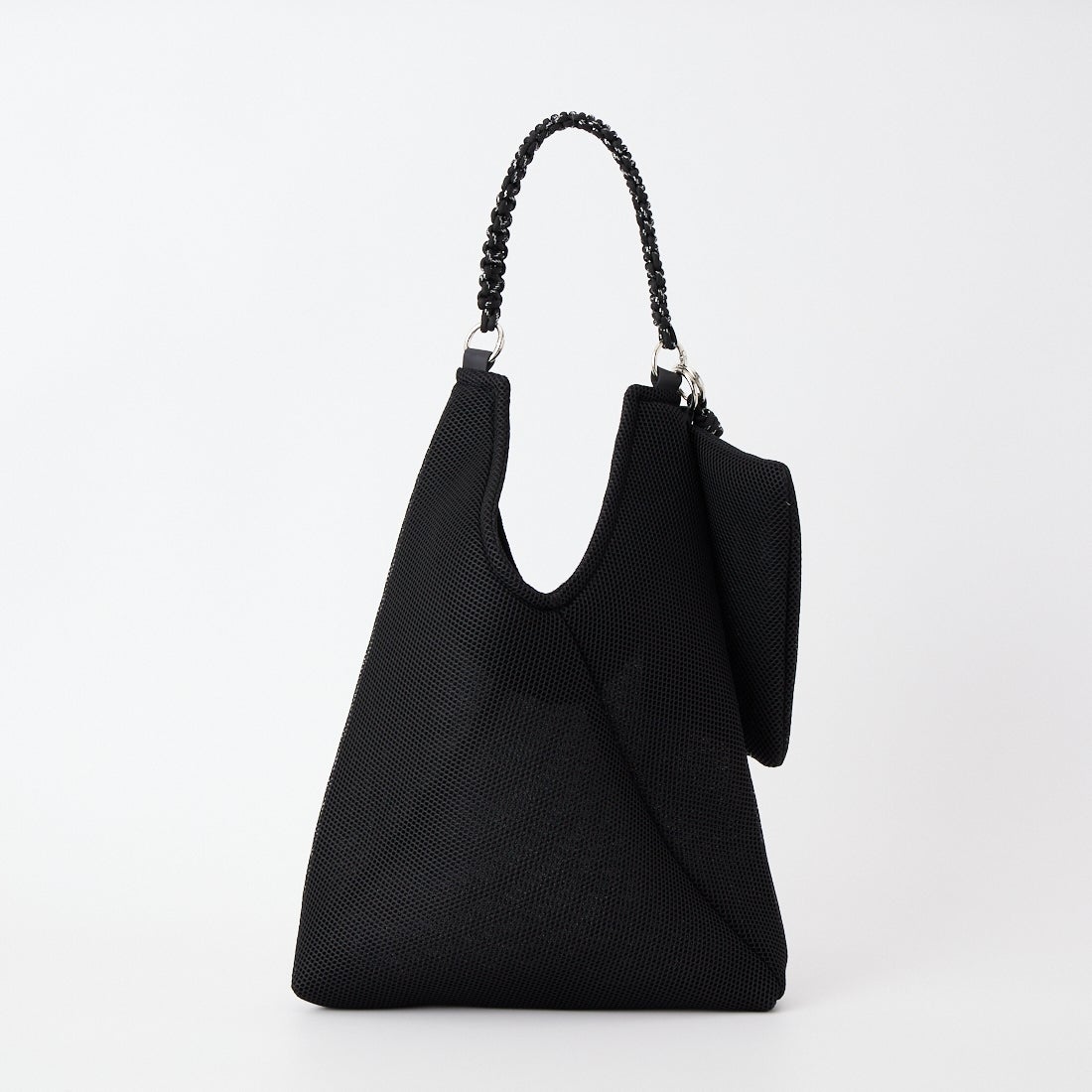 CACHELLIE [カシェリエ] パラコードハンドル メッシュバッグ [C8885] BLACK