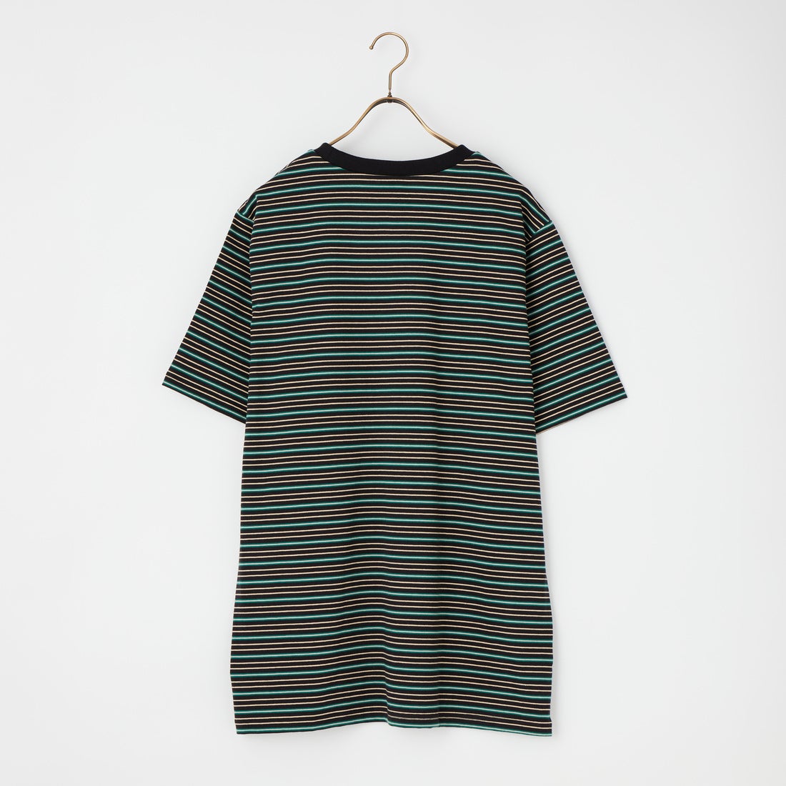 South2West8 [サウスツーウエストエイト] ショートスリーブ ラウンドポケットTシャツ [SX741] B BLACK