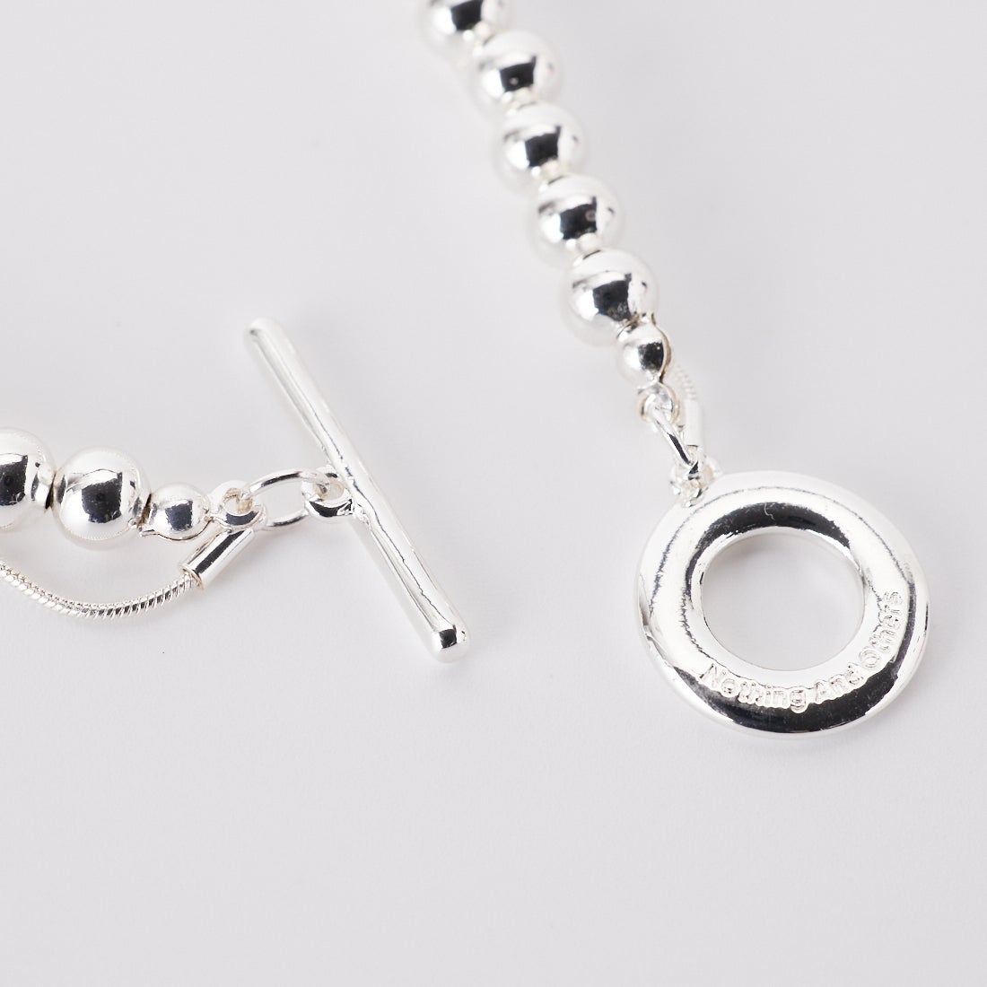 Nothing And Others [ナッシングアンドアザーズ] ドットネックレス [161022] 90 ｼﾙﾊﾞｰ