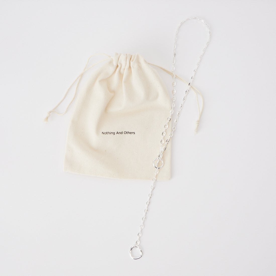 Nothing And Others [ナッシングアンドアザーズ] デザインチェーンネックレス [161023] 90 ｼﾙﾊﾞｰ