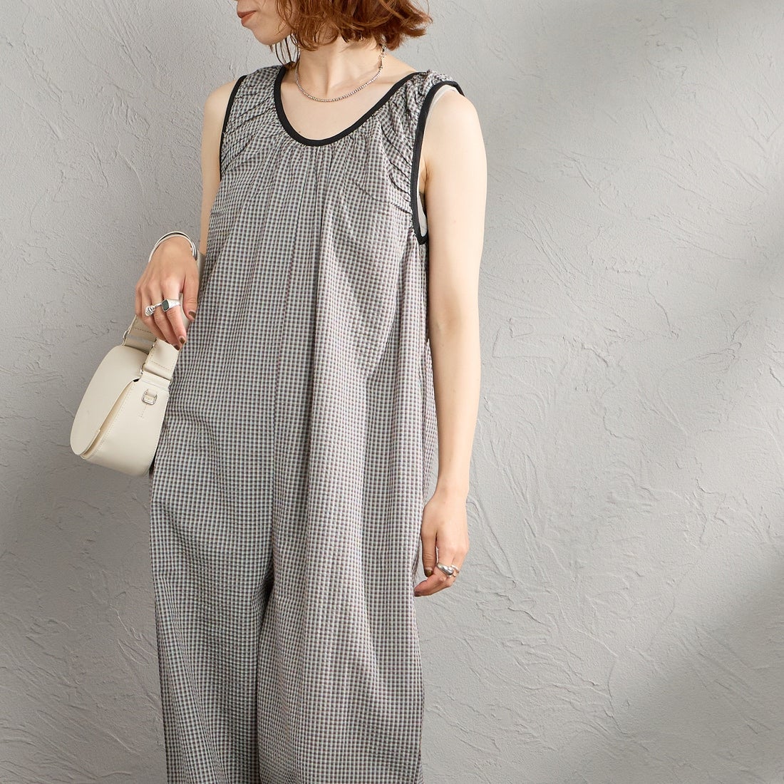 10 SAX&&モデル身長：158cm 着用サイズ：F&&