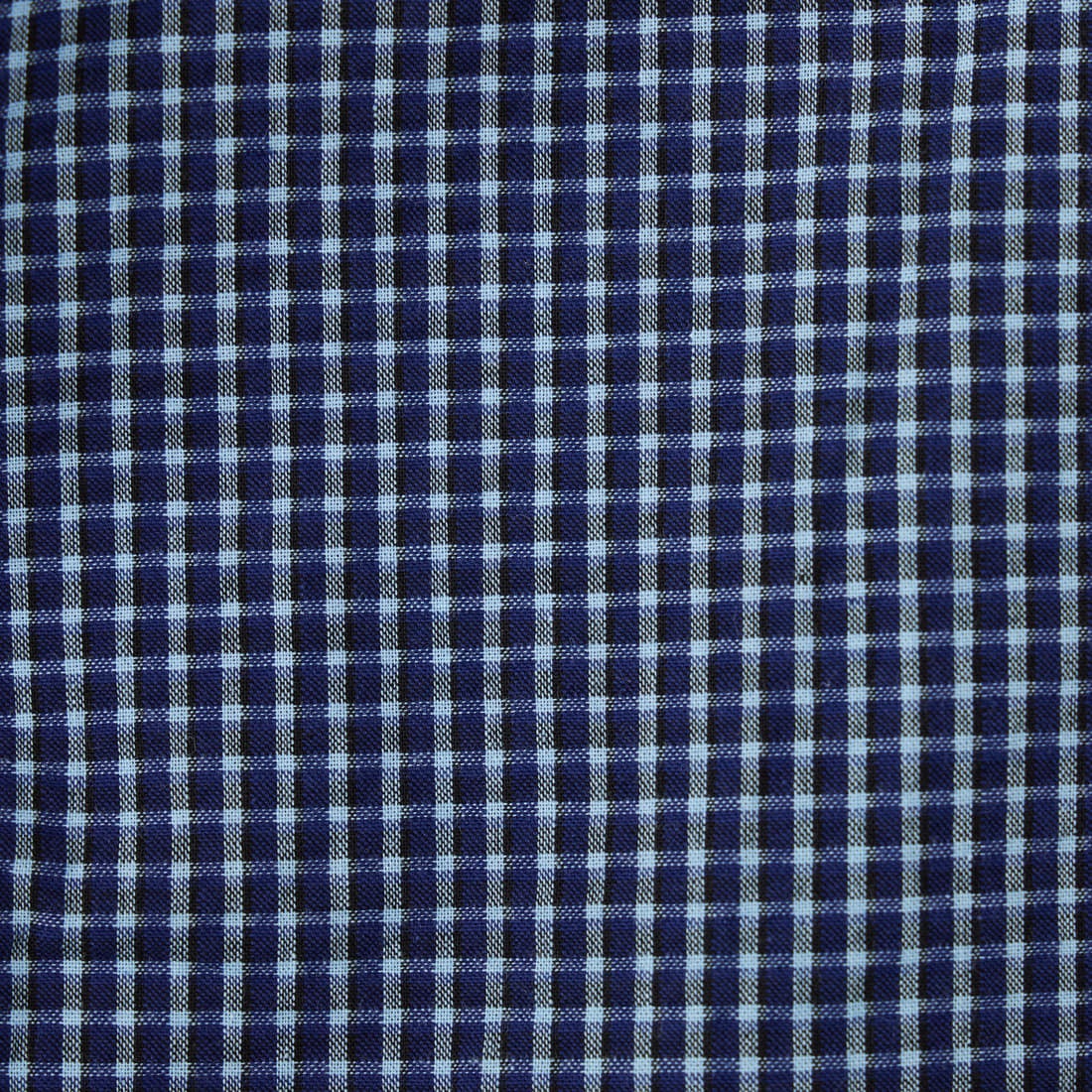 nenom [ネノム] ギャザーサッカー チェック柄ロンパース [NE26312013] 12 BLUE