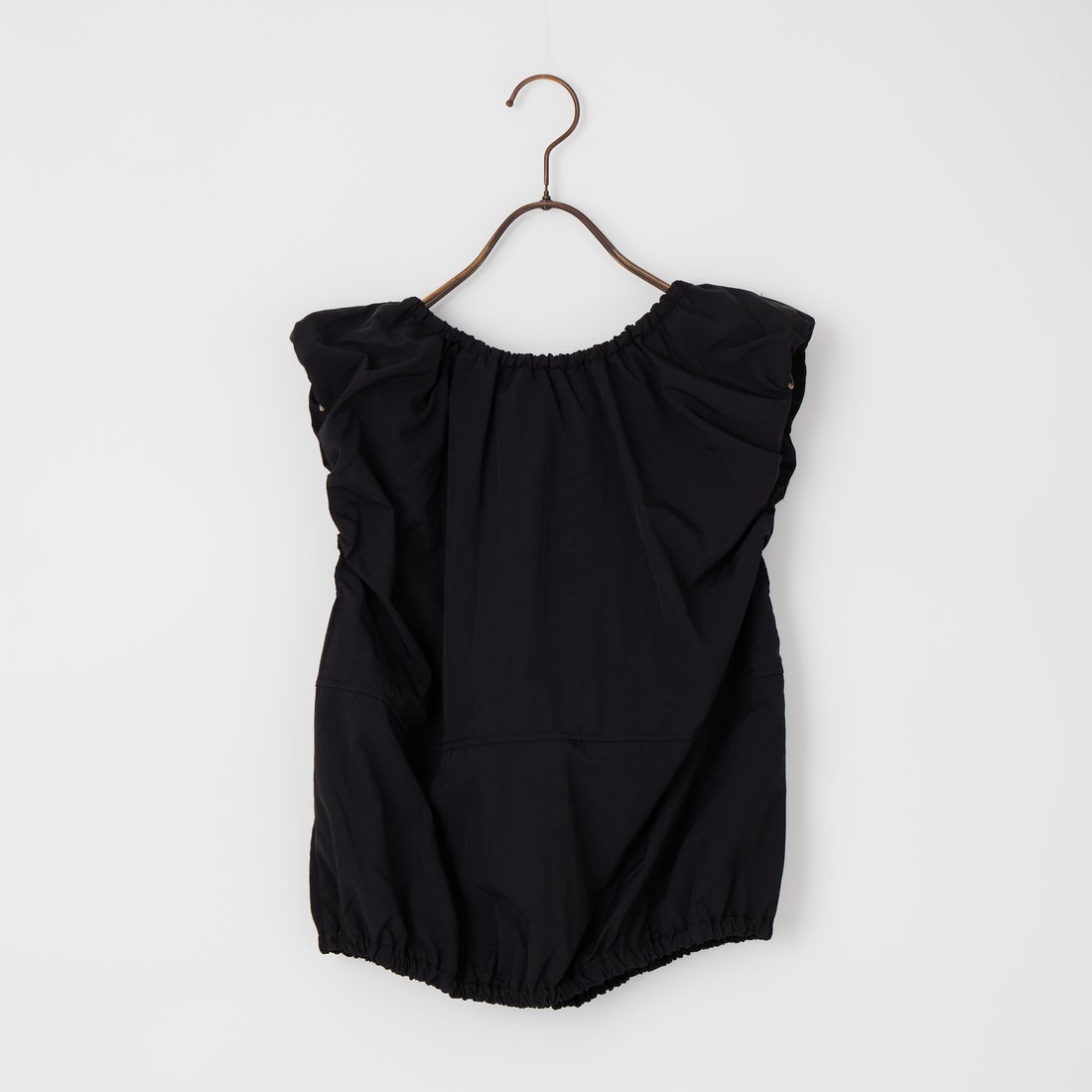 nenom [ネノム] 2WAY キャップスリーブ バルーンシャツブラウス [NE26312022] 09 BLACK