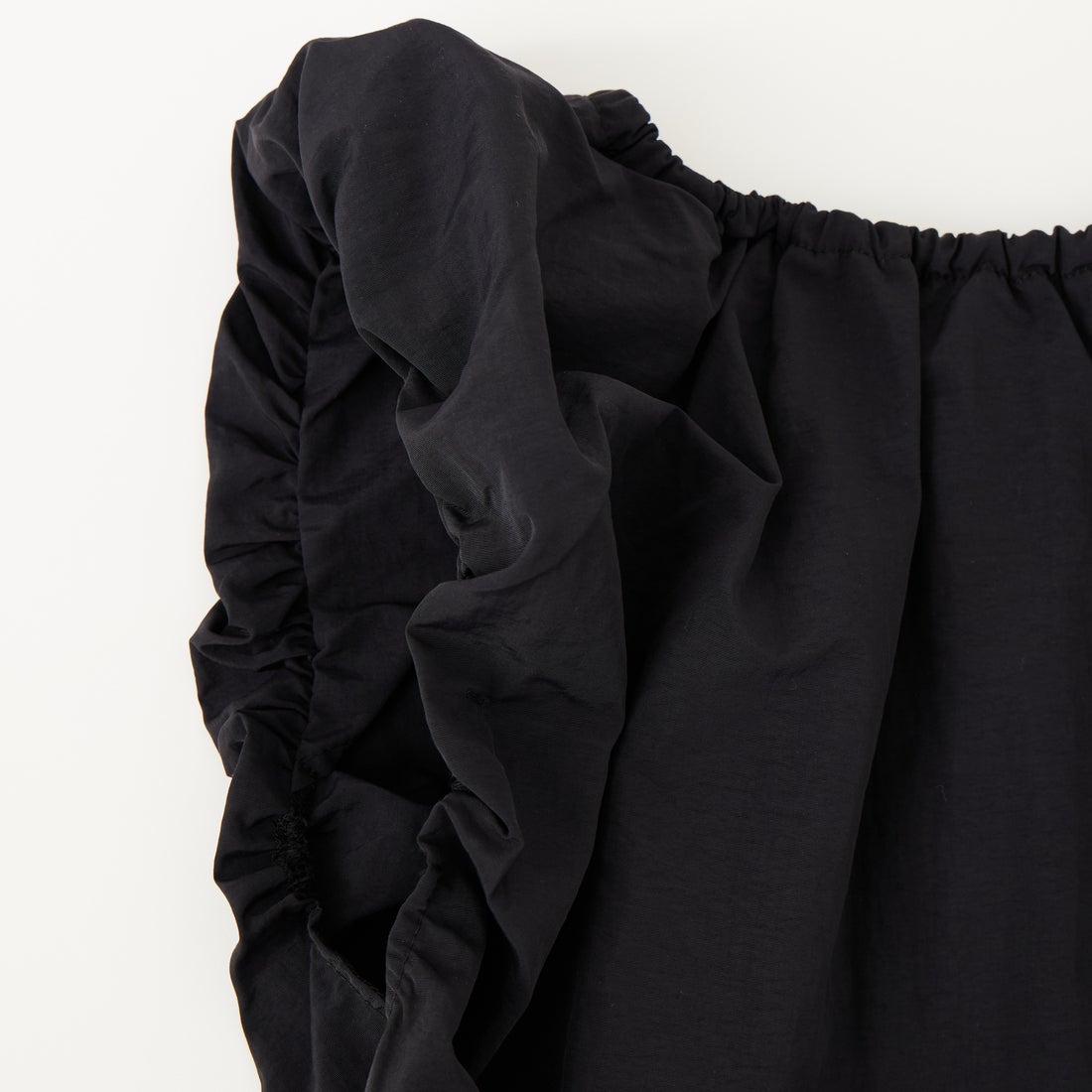 nenom [ネノム] 2WAY キャップスリーブ バルーンシャツブラウス [NE26312022] 09 BLACK