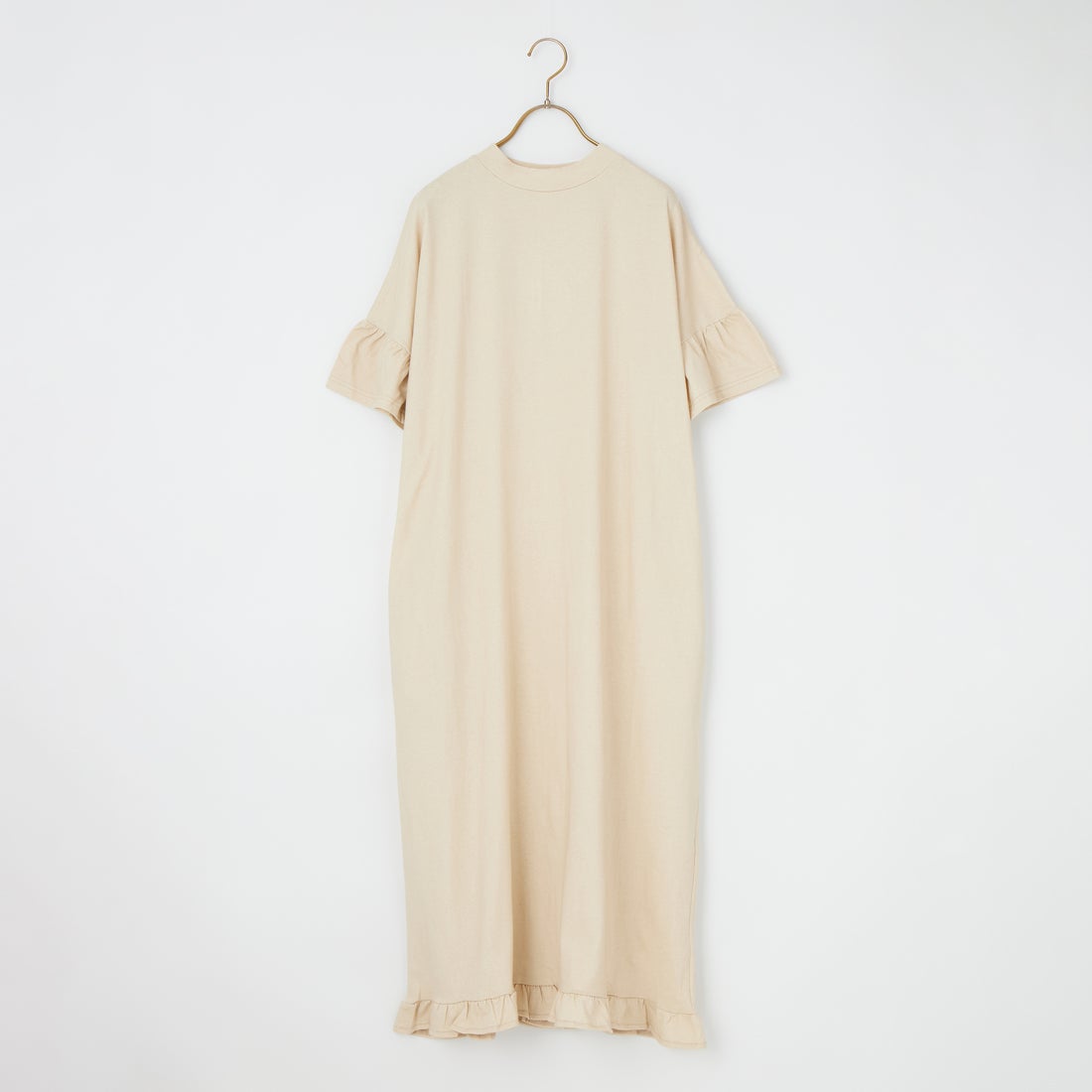Kelen [ケレン] ピグメントカットソーワンピース ISEA [LKL26HOP2134] LTBEIGE