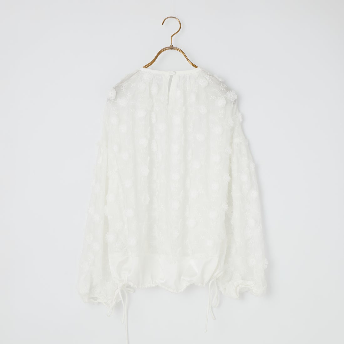 Kelen [ケレン] 立体フラワー刺繍デザイントップス ELIZA [LKL26HBL2288] OFFWHITE