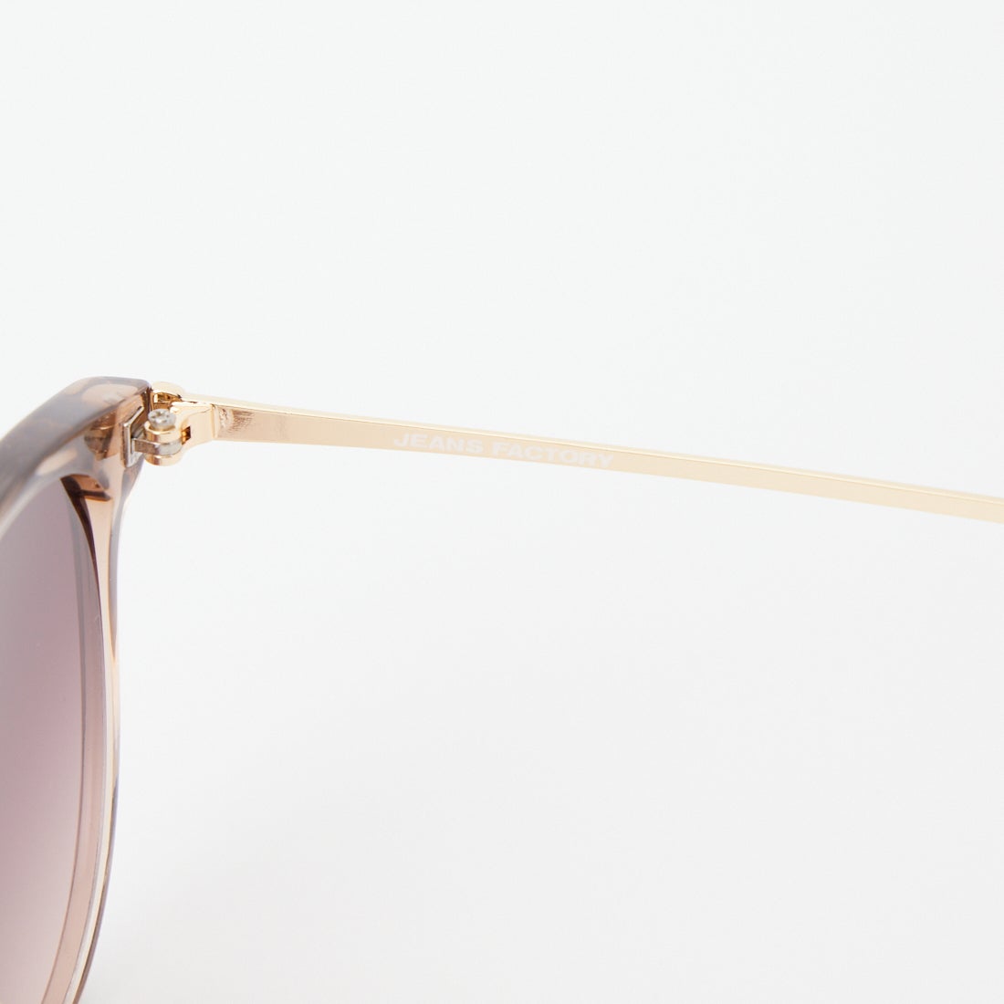 JEANS FACTORY [ジーンズファクトリー] メタルブリッジ ウェリントンタイプ [7024] L.BRN/BRN