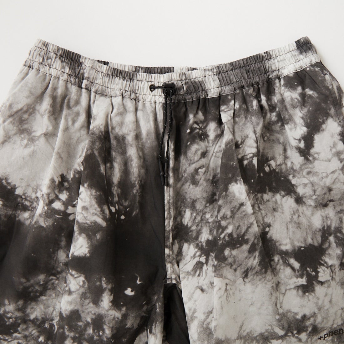 +phenix [プラスフェニックス] 別注 パターンショーツ [POB-26023IN-JF] BLACK