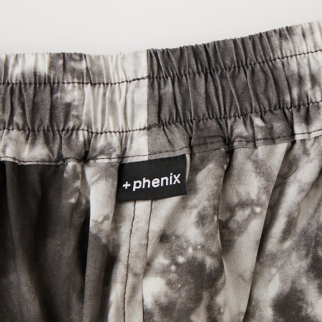 +phenix [プラスフェニックス] 別注 パターンショーツ [POB-26023IN-JF] BLACK