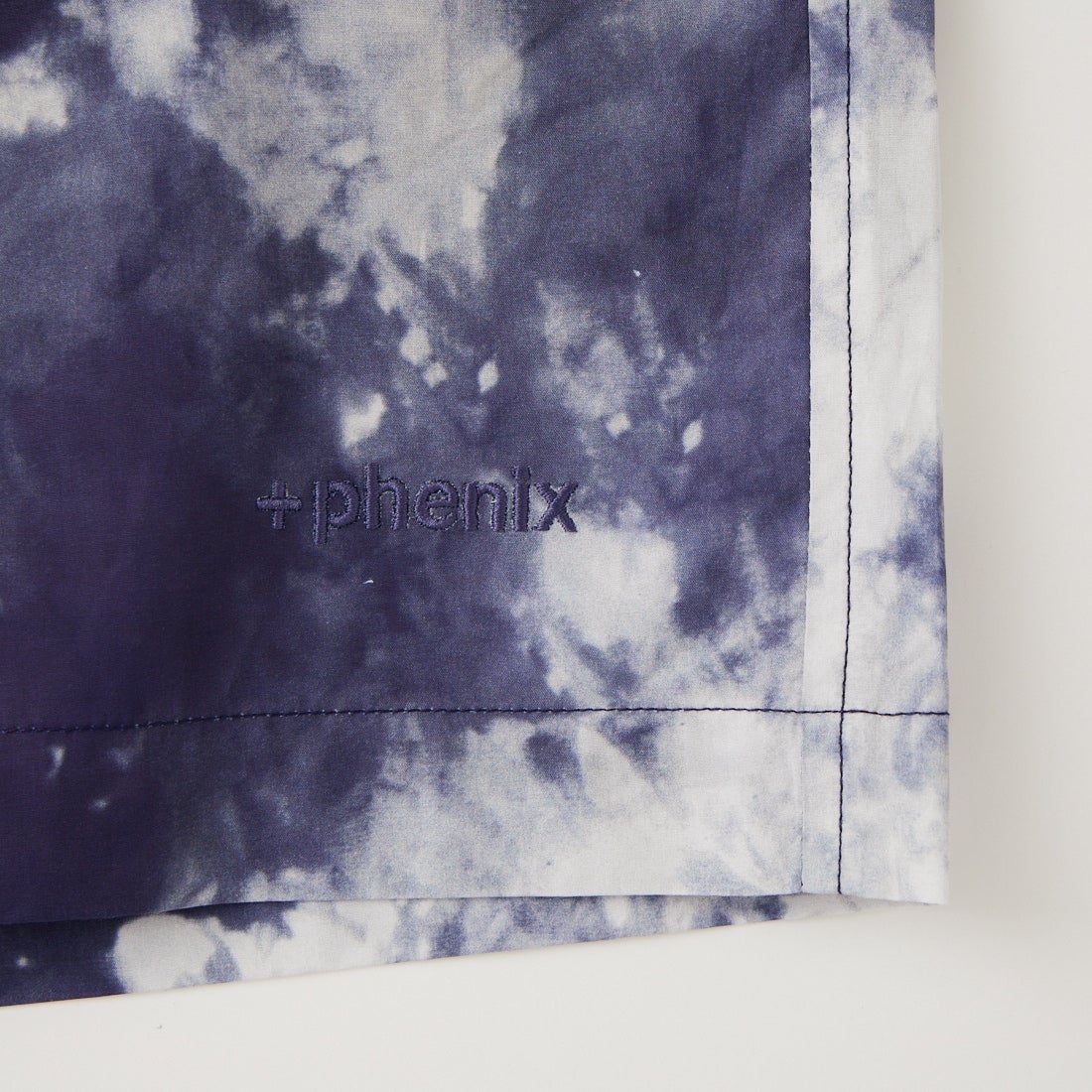 +phenix [プラスフェニックス] 別注 パターンショーツ [POB-26023IN-JF] BLUE