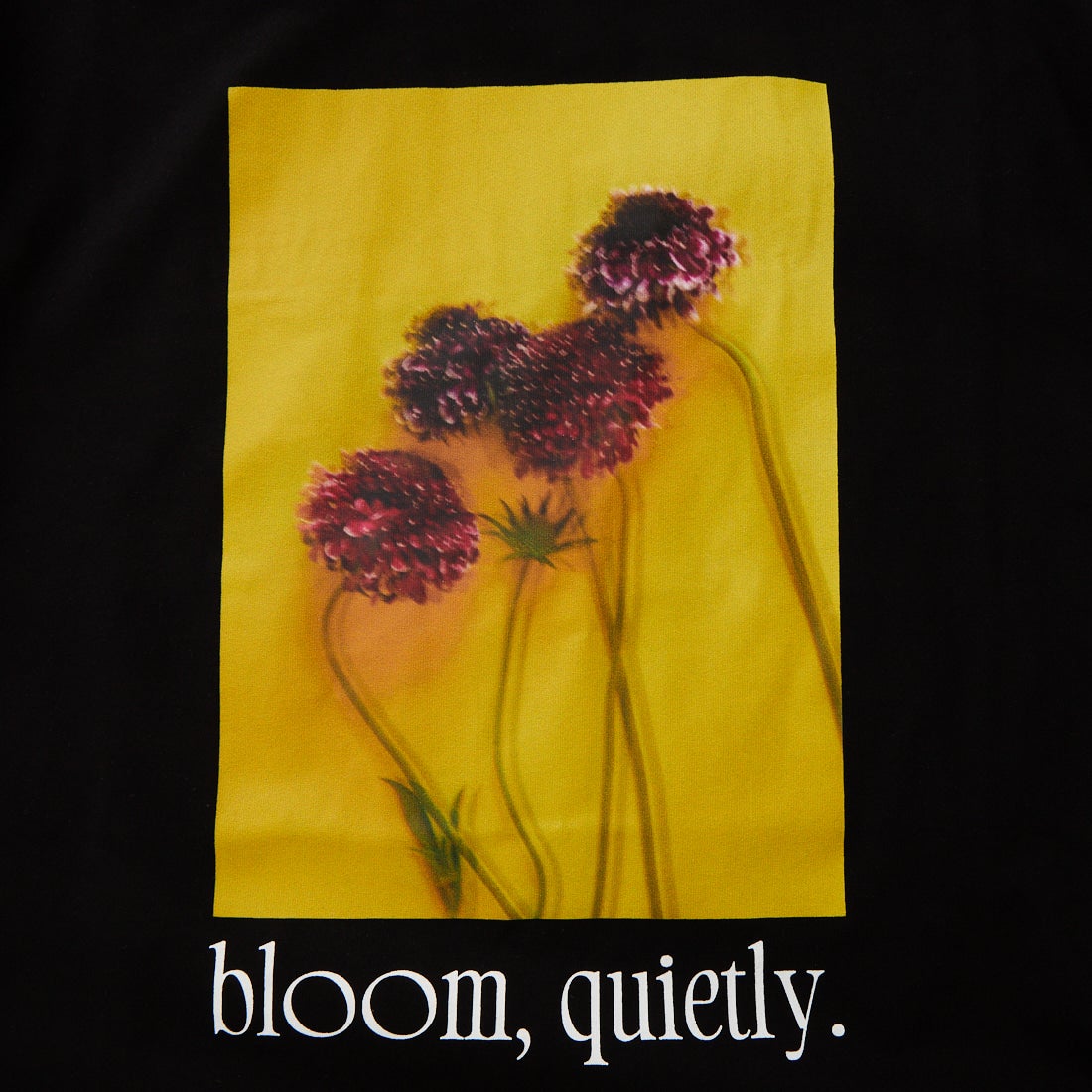 WHYTO. [ホワイト] 2WAYプリントTシャツ [WHT26HCS4015] BLACK/YELL