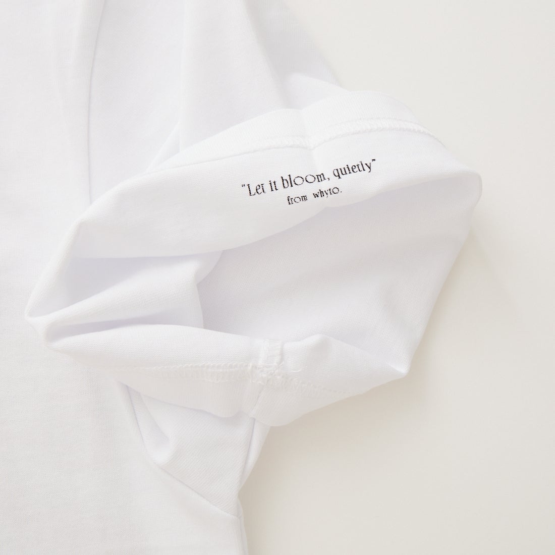 WHYTO. [ホワイト] 2WAYプリントTシャツ [WHT26HCS4015] OFF/YELLOW