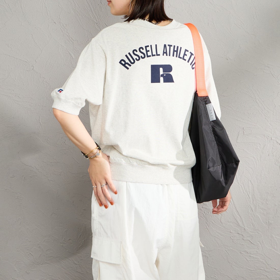 ASH&&モデル身長：160cm 着用サイズ：S&&