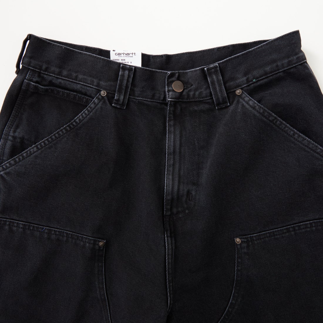 carhartt WIP [カーハートダブリューアイピー] オージーダブルニーショーツ [I036590] BLACK S.W