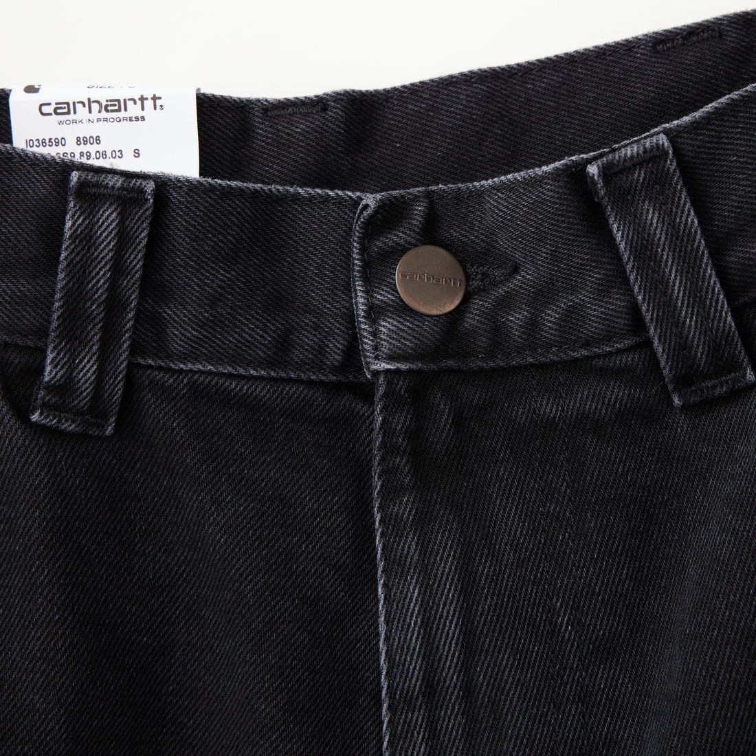 carhartt WIP [カーハートダブリューアイピー] オージーダブルニーショーツ [I036590] BLACK S.W
