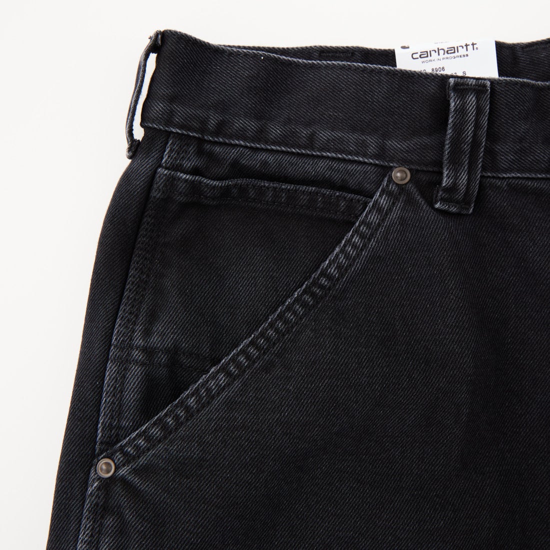 carhartt WIP [カーハートダブリューアイピー] オージーダブルニーショーツ [I036590] BLACK S.W