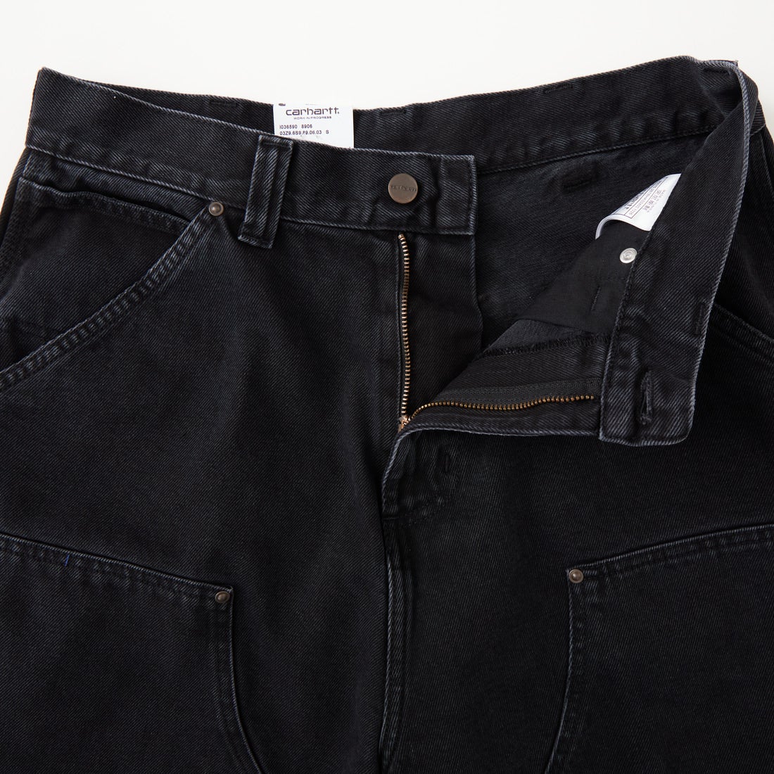 carhartt WIP [カーハートダブリューアイピー] オージーダブルニーショーツ [I036590] BLACK S.W