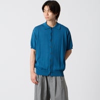 BLUE&&モデル身長：177cm 着用サイズ：M&&