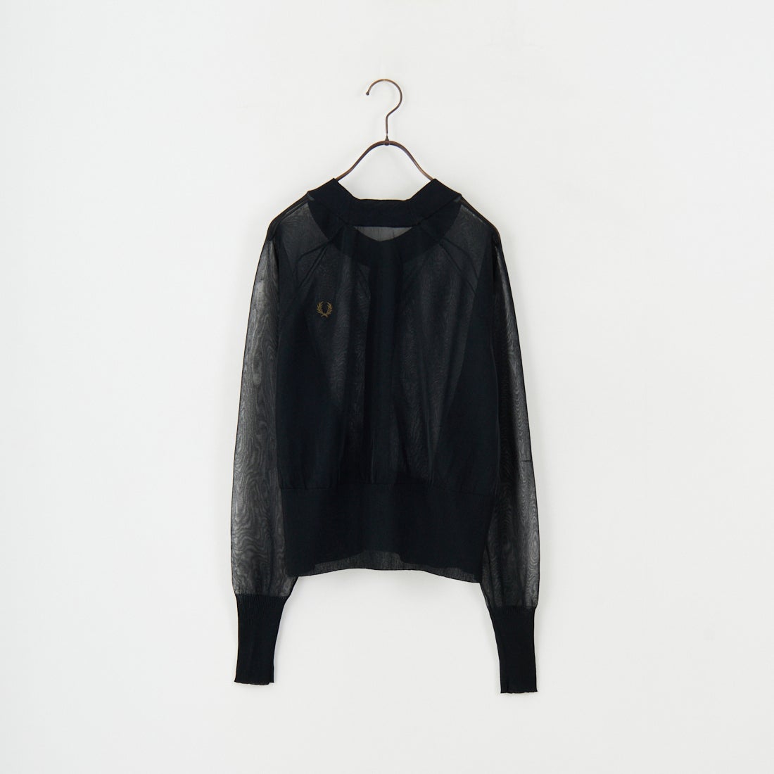 FRED PERRY [フレッドペリー] シアーカーディガン [K2124] 102 BLACK