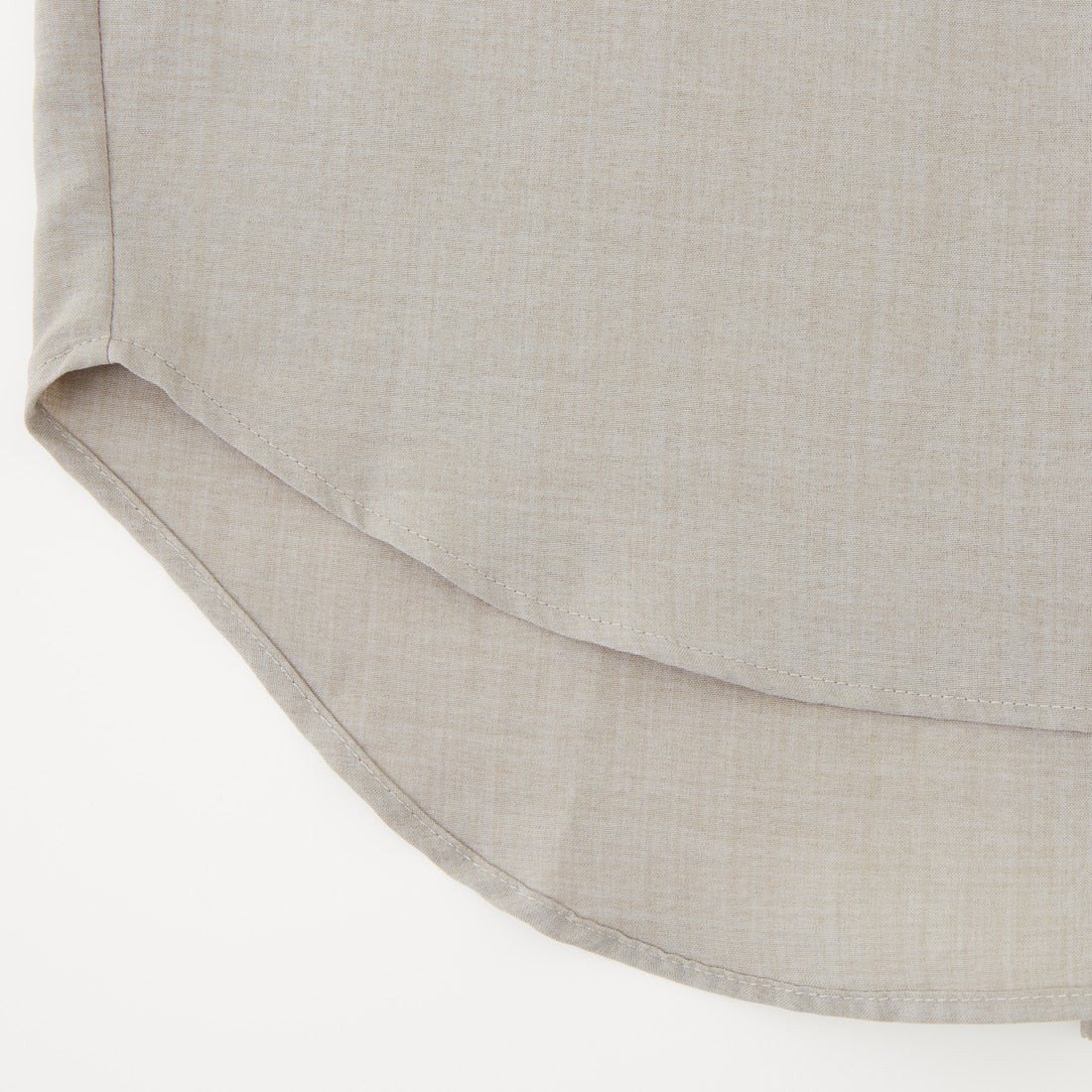 Jf Ready Made [ジェイエフレディメイド] 麻調バックヨークテープ切替ブラウス [4126126Z] ｸﾞﾚｰ