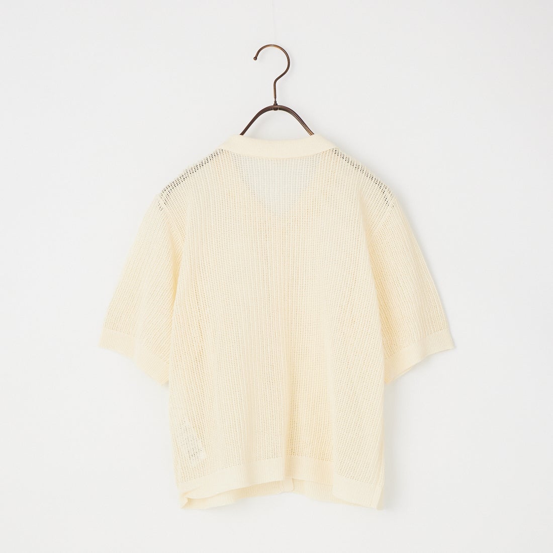 Jeans Factory Clothes [ジーンズファクトリークローズ] ニットポロカーディガン [11268820] 031 ｵﾌ