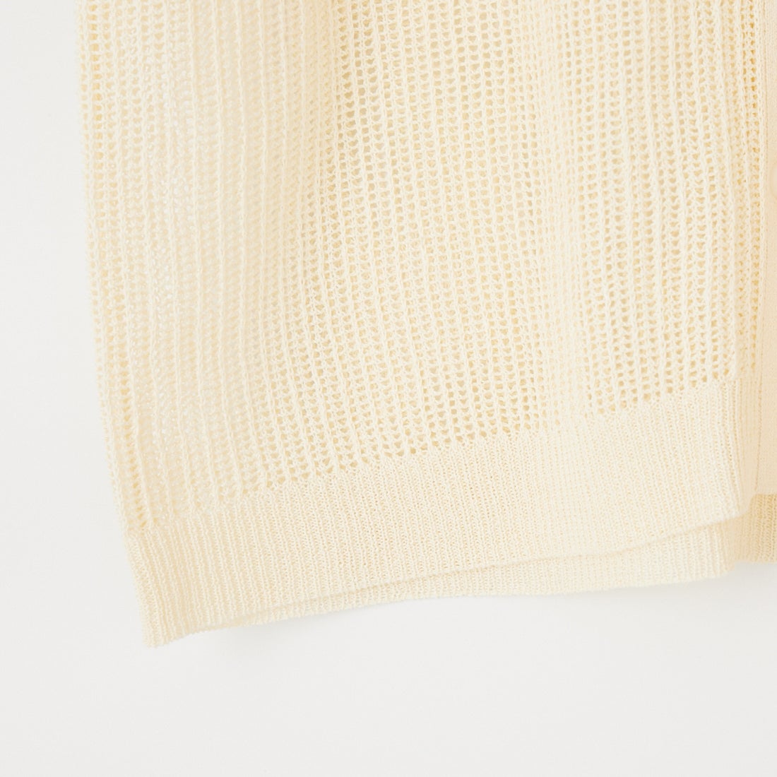 Jeans Factory Clothes [ジーンズファクトリークローズ] ニットポロカーディガン [11268820] 031 ｵﾌ