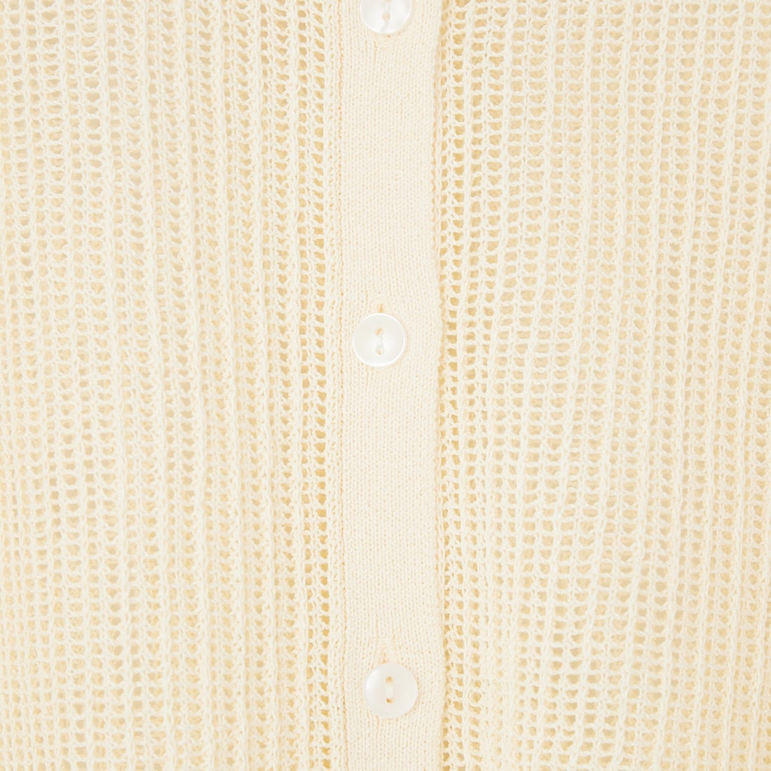 Jeans Factory Clothes [ジーンズファクトリークローズ] ニットポロカーディガン [11268820] 031 ｵﾌ