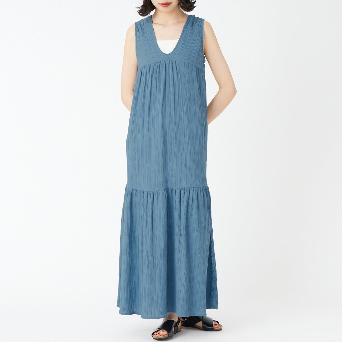 BLUE&&モデル身長：162cm 着用サイズ：36&&