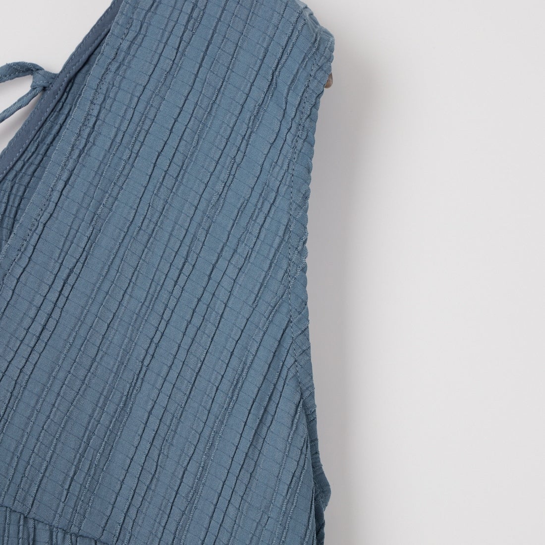 Jeans Factory Clothes [ジーンズファクトリークローズ] 楊柳マキシワンピース [IN2-OP-6] BLUE