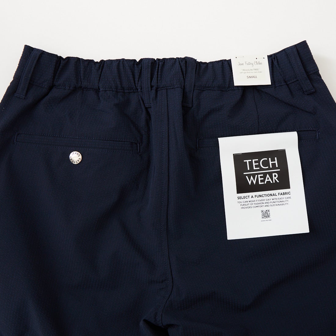 Jeans Factory Clothes [ジーンズファクトリークローズ] サッカー 1Pイージートラウザー [JFC-262-015] 02 NVY