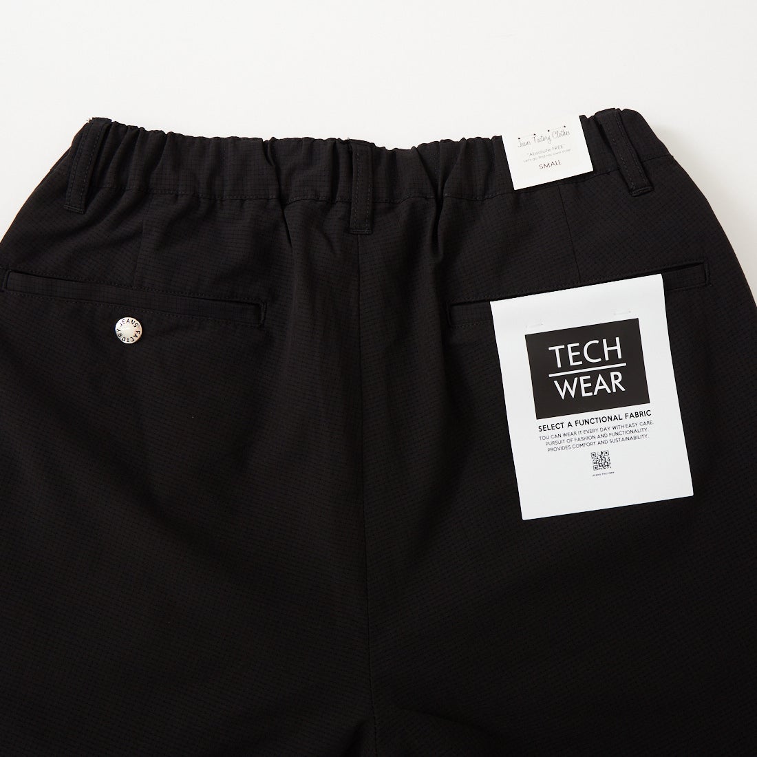 Jeans Factory Clothes [ジーンズファクトリークローズ] クールメッシュ ワイドテーパードトラウザー [JFC-262-016] 61 BLK