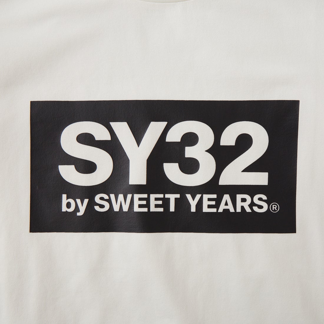 SY32 [エスワイサーティトゥ] ボックスロゴTシャツ [32-26SN1-39] WHITE/BLK