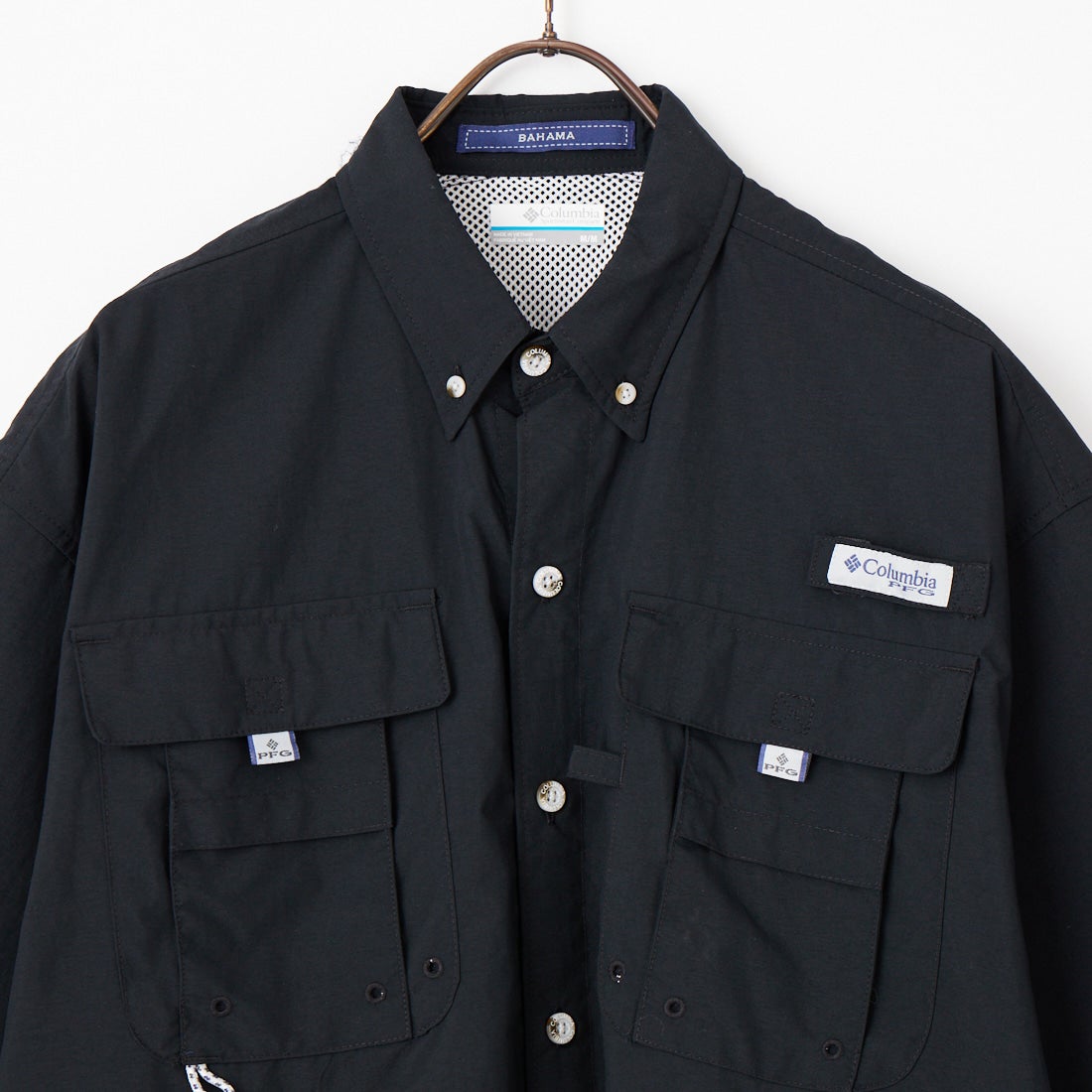 Columbia [コロンビア] バハマ II ショートスリーブシャツ [FM7047] 009 BLACK
