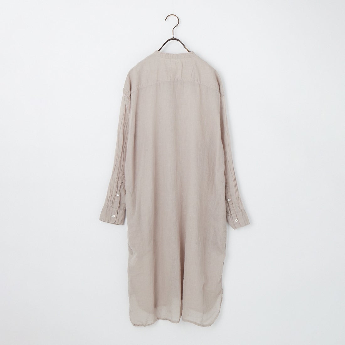 ARMEN [アーメン] シングルガーゼ オーバーダイユーティリティシャツ [INAM2643GD] 9320 ASH G