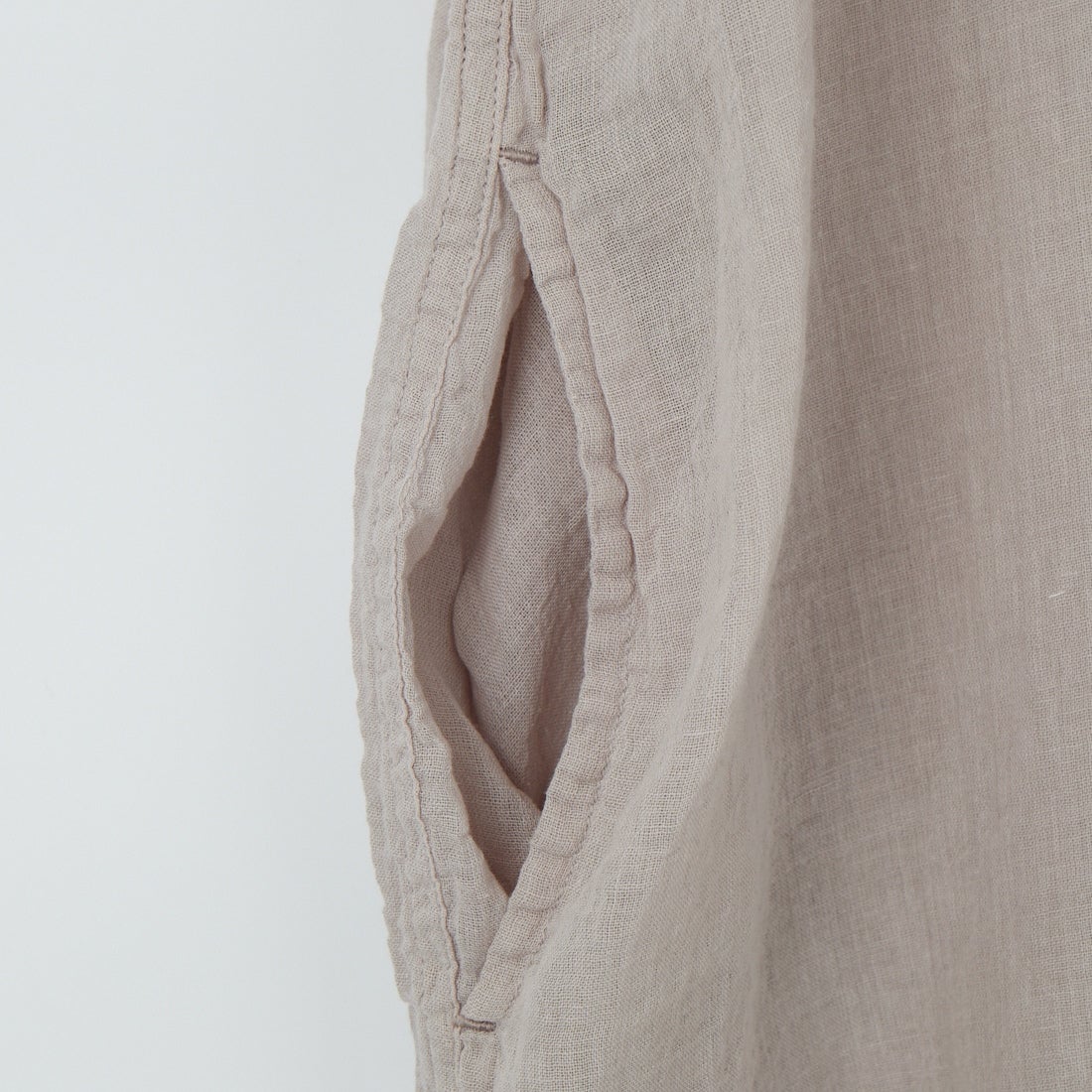 ARMEN [アーメン] シングルガーゼ オーバーダイユーティリティシャツ [INAM2643GD] 9320 ASH G