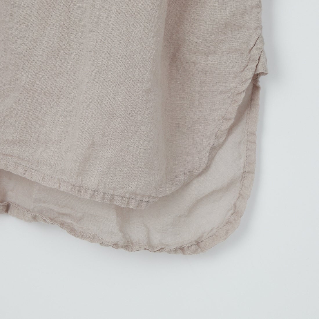 ARMEN [アーメン] シングルガーゼ オーバーダイユーティリティシャツ [INAM2643GD] 9320 ASH G