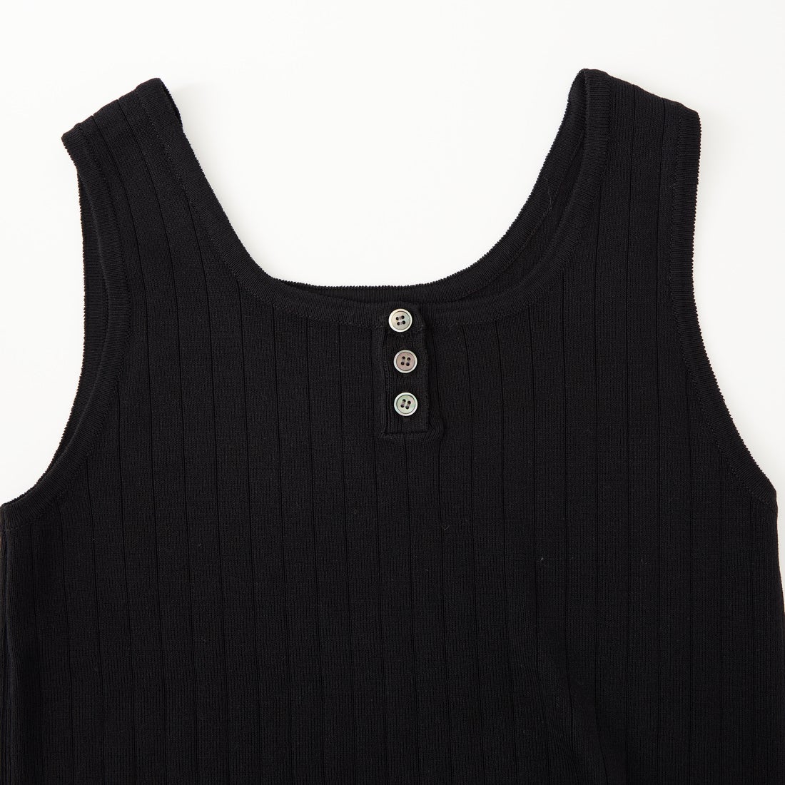 CLOCHE [クロシェ] ヘンリーネックタンクトップ [61285513] ﾌﾞﾗｯｸ